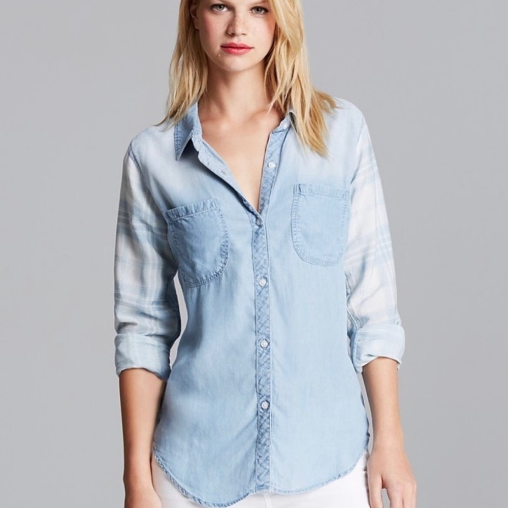 Rails Light Blue Button Down Shirt